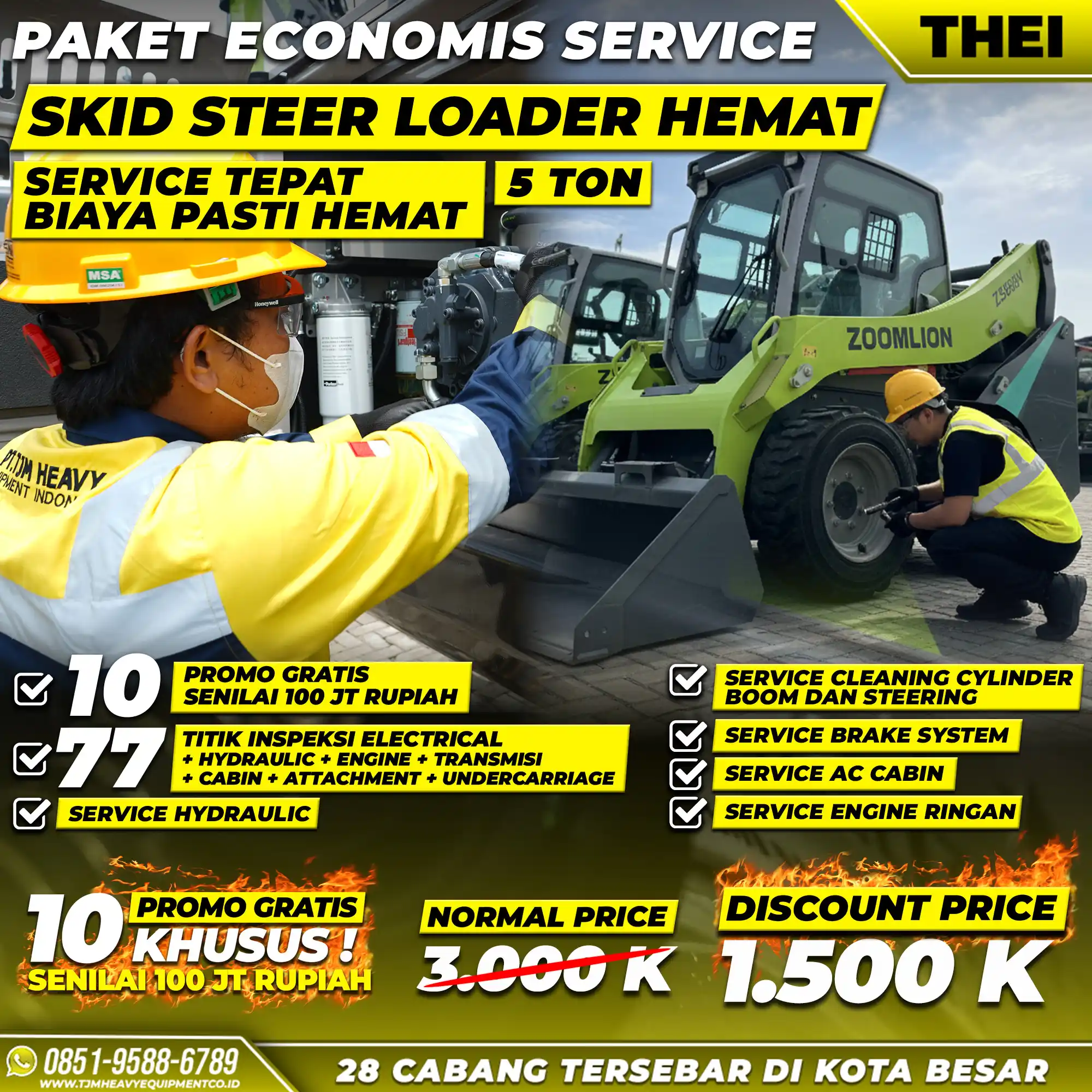 PAKET SERVICE SKID STEER LOADER HEMAT